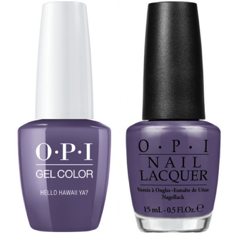 OPI GelColor And Nail Lacquer, H73, Hello Hawaii Ya  0.5oz